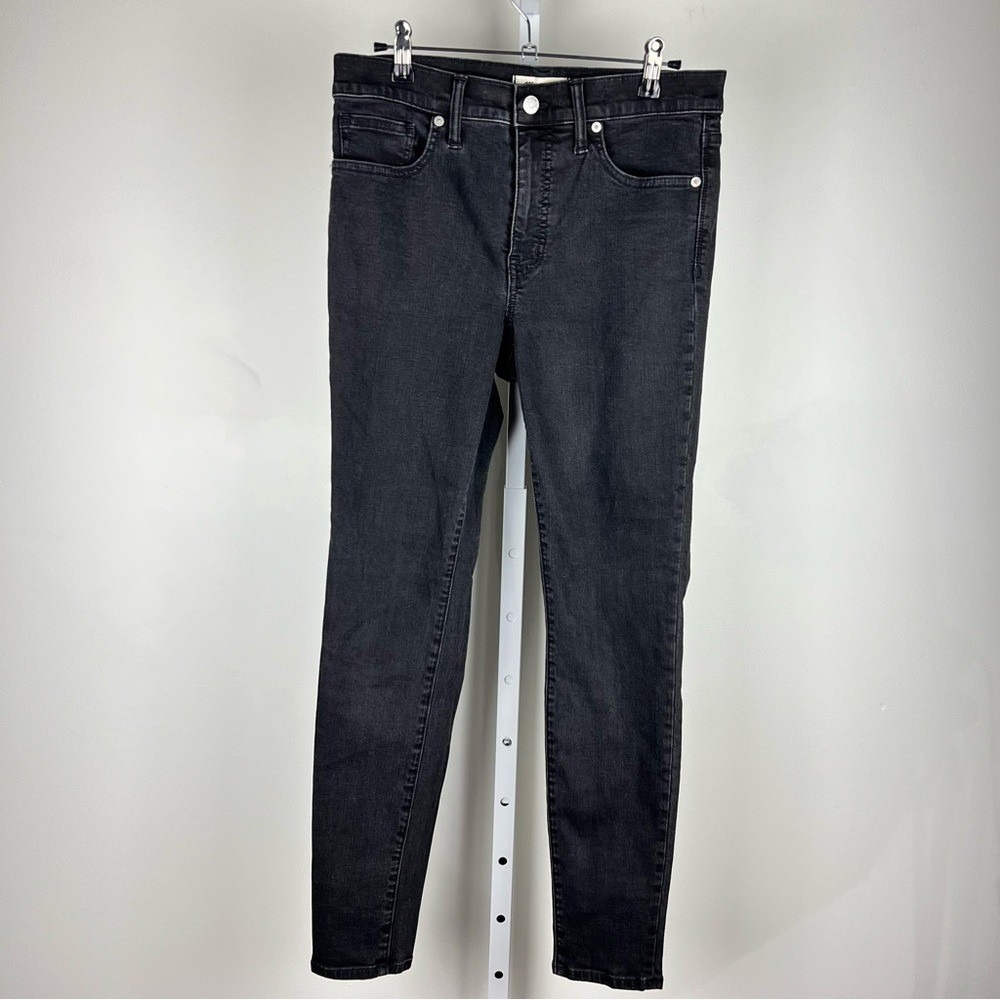 Madewell 9" High-Rise Skinny Jeans Faded Black Size 29